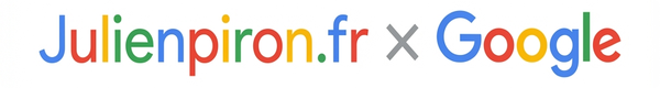 Julienpiron.fr X Google