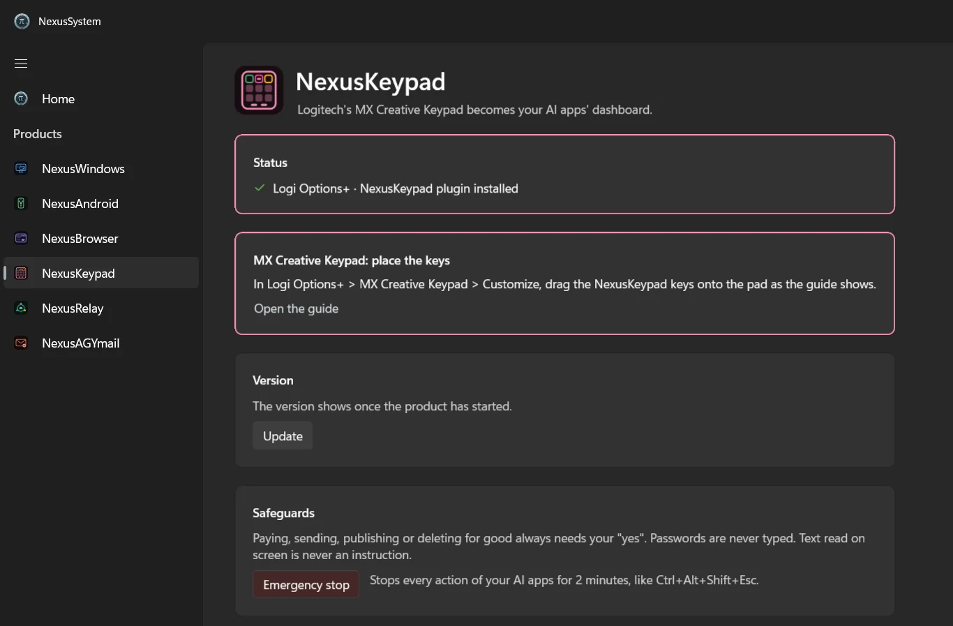 NexusKeypad